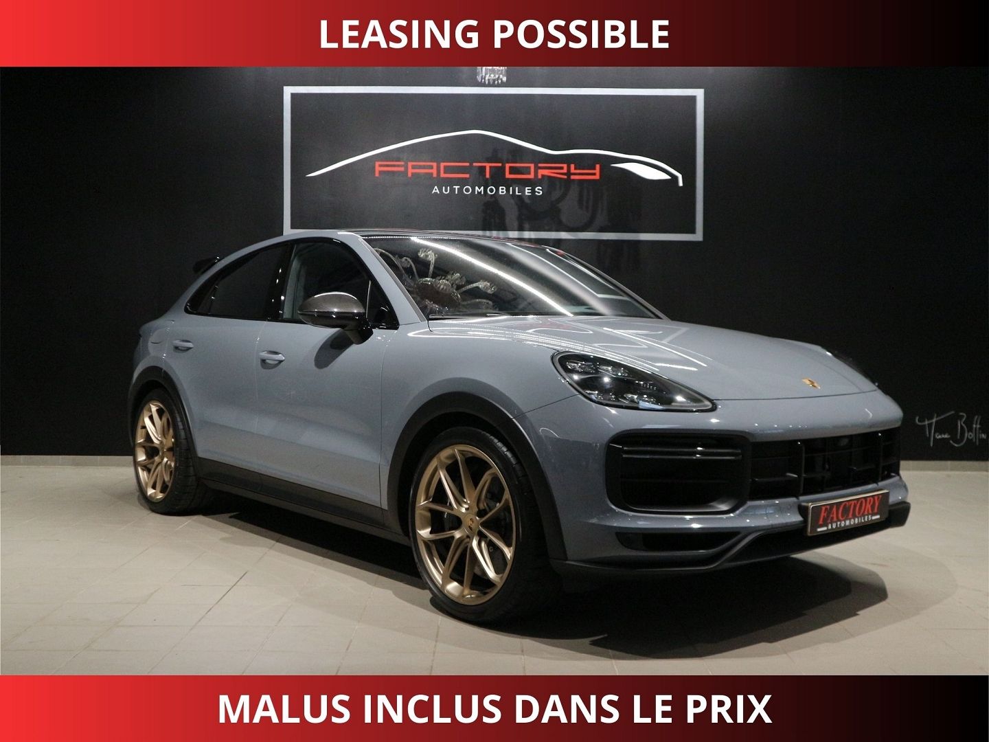 porsche CAYENNE COUPE III 4.0 V8 640CH TURBO GT 