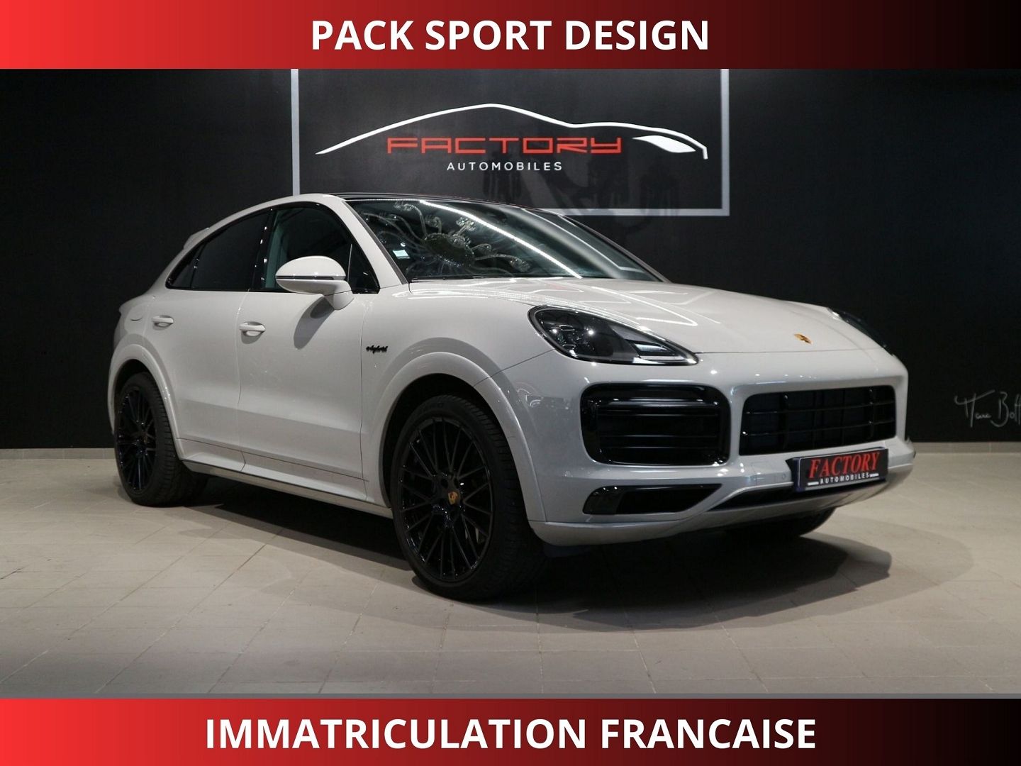 porsche CAYENNE COUPE SPORT DESIGN III 3.0 V6 462CH E-HYBRID PLATINUM EDITION 5 PLACES 