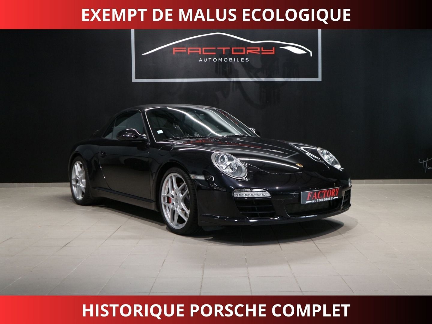 porsche 911 CABRIOLET 997 CARRERA S PDK 3.8 385 