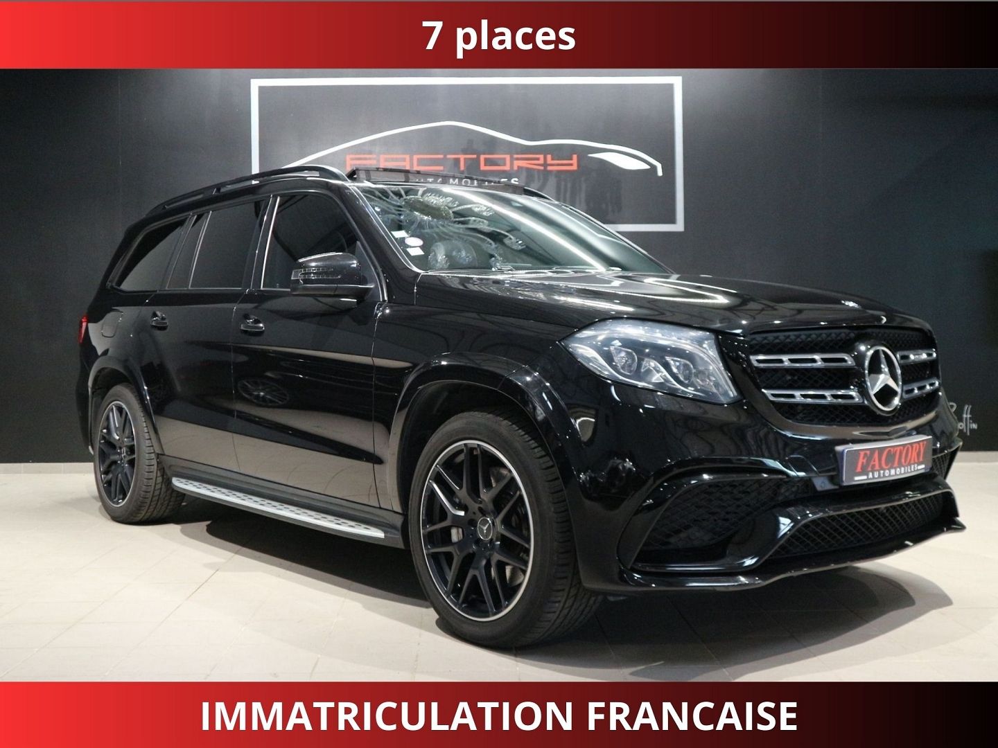 mercedes GLS 7 PLACES 63 AMG 585CH 4MATIC 7G-TRONIC SPEEDSHIFT PLUS 