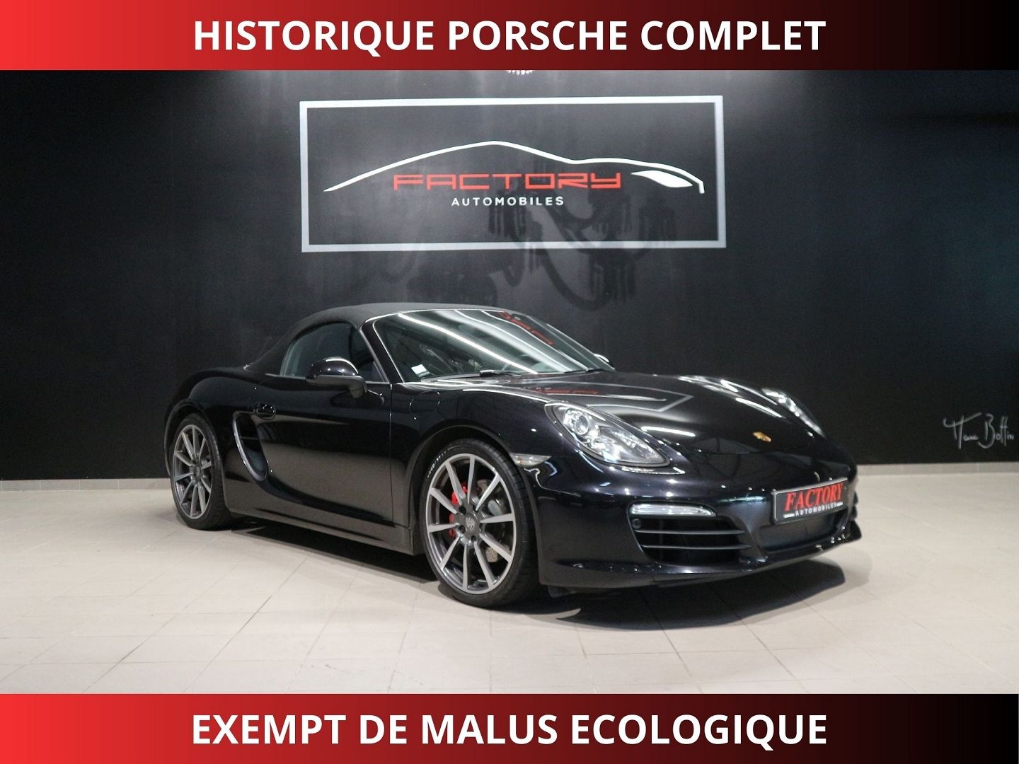 porsche BOXSTER III 981 3.4 315CH S PDK 