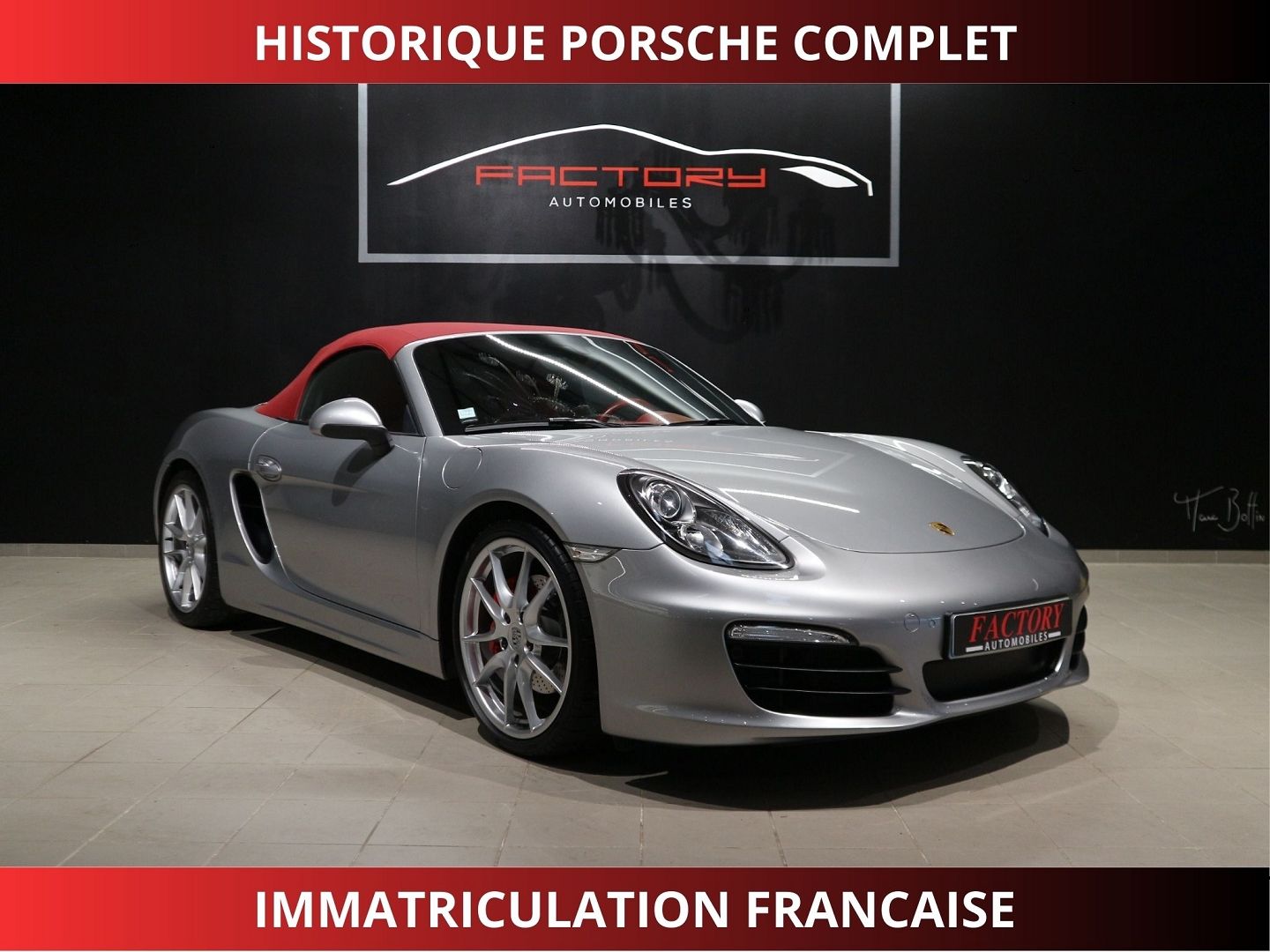 porsche BOXSTER (981) 3.4 315CH S PDK 
