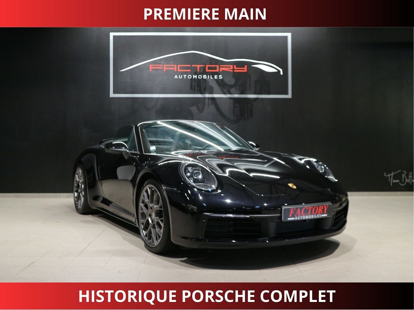 porsche 911 CABRIOLET (992) 992 3.0 450CH CARRERA 4S 