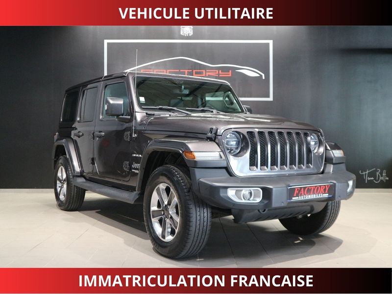jeep WRANGLER UNLIMITED VU 2.2 MULTIJET 200CH SAHARA COMMAND-TRAC BVA8 